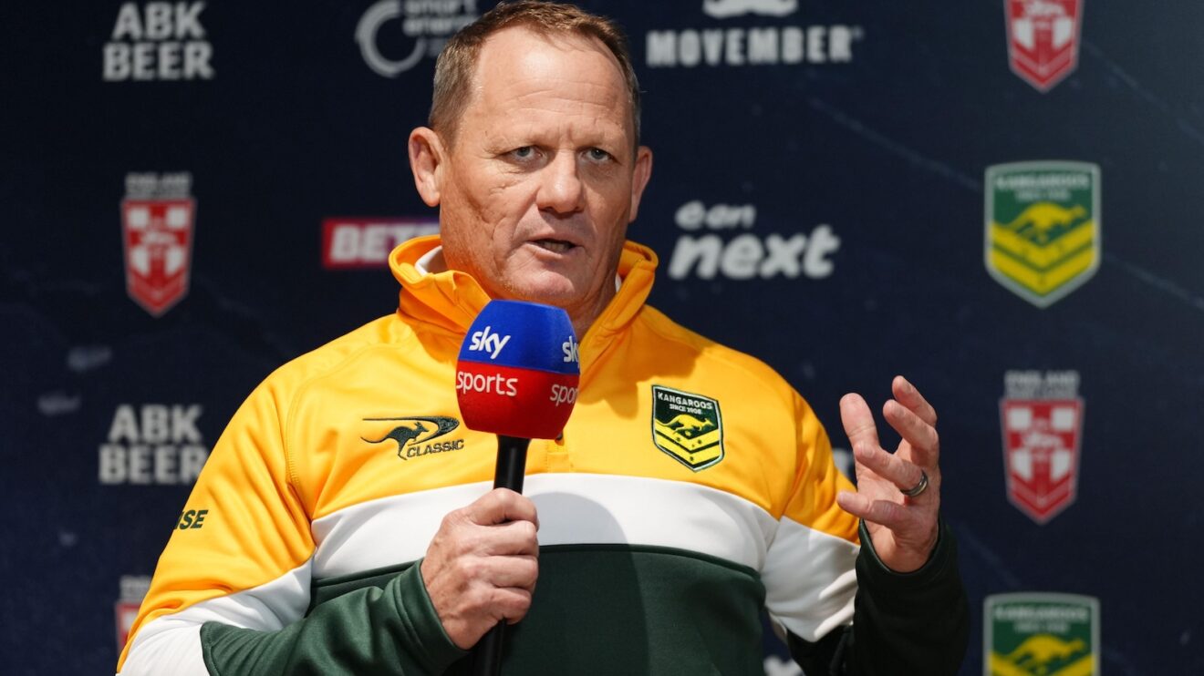 Australia head coach Kevin Walters