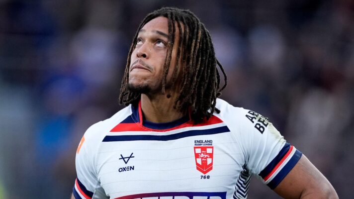 Dom Young appears dejected during England's defeat to Australia in the second Ashes Test of the 2025 series at the Hill Dickinson Stadium