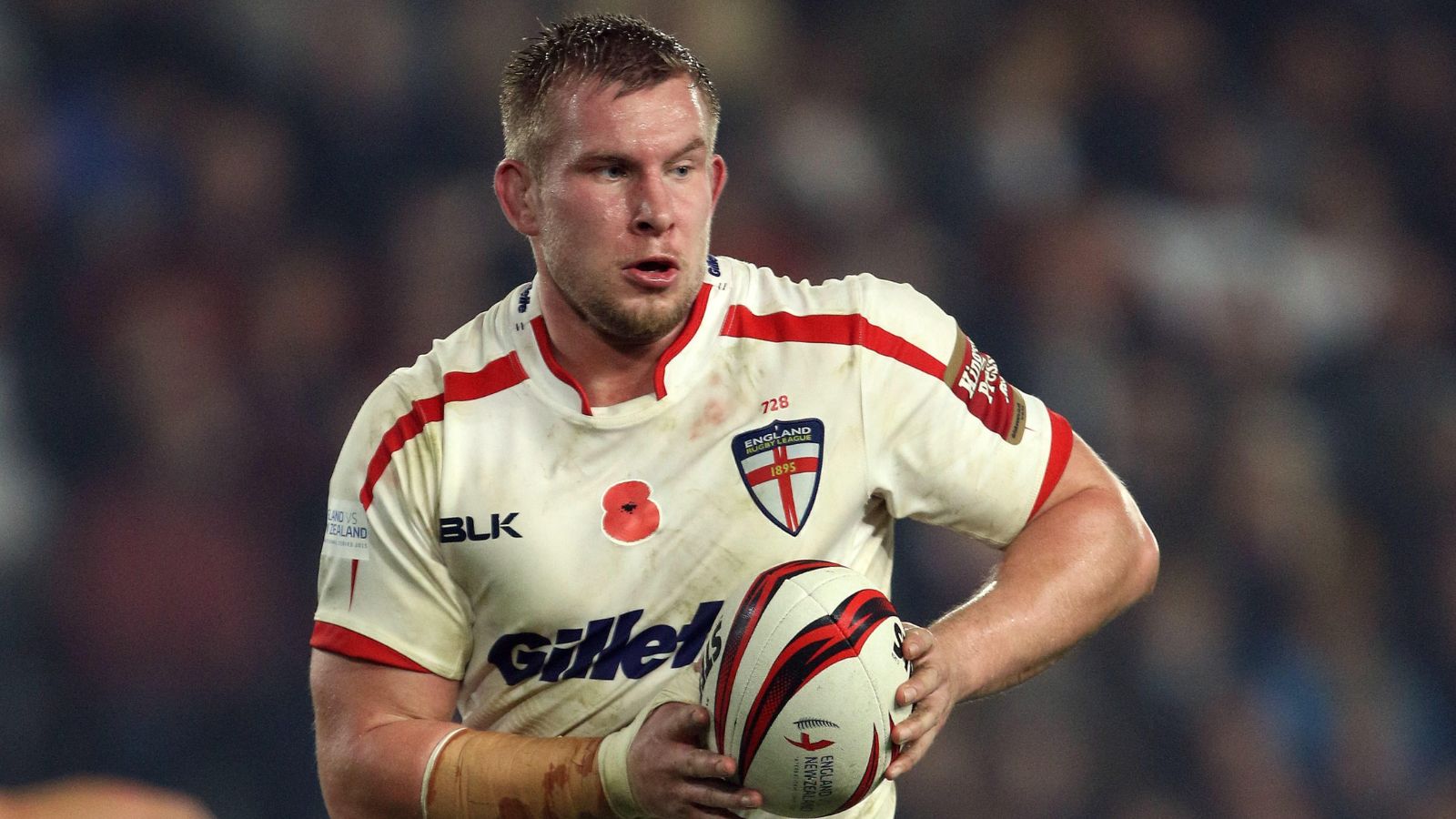 Mike Cooper in action for England during the 2015 series against New Zealand