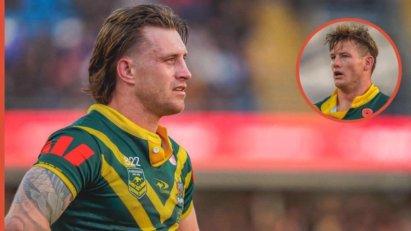 A two panel image of Cameron Munster and Harry Grant