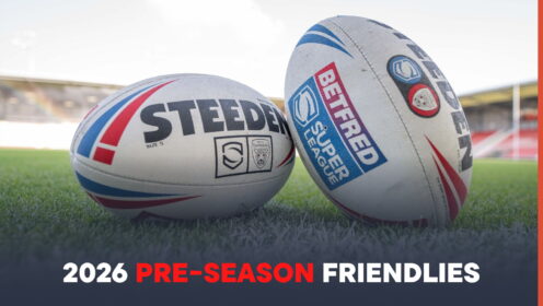 2026 rugby league pre-season friendlies including dates, times and venues