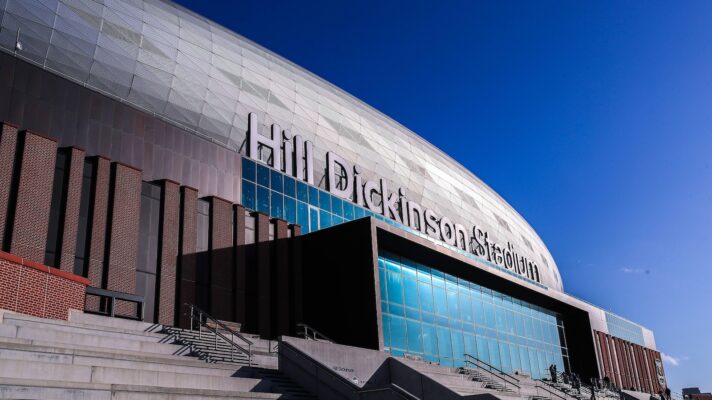 A general view of Everton FC's Hill Dickinson Stadium