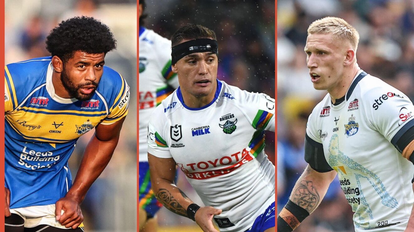 A three panel image of Kallum Watkins, Danny Levi and Mikolaj Oledzki