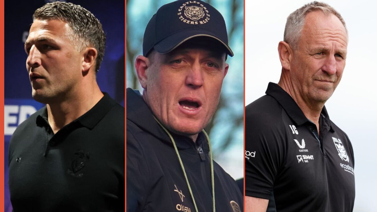 Sam Burgess, Ryan Carr and John Cartwright