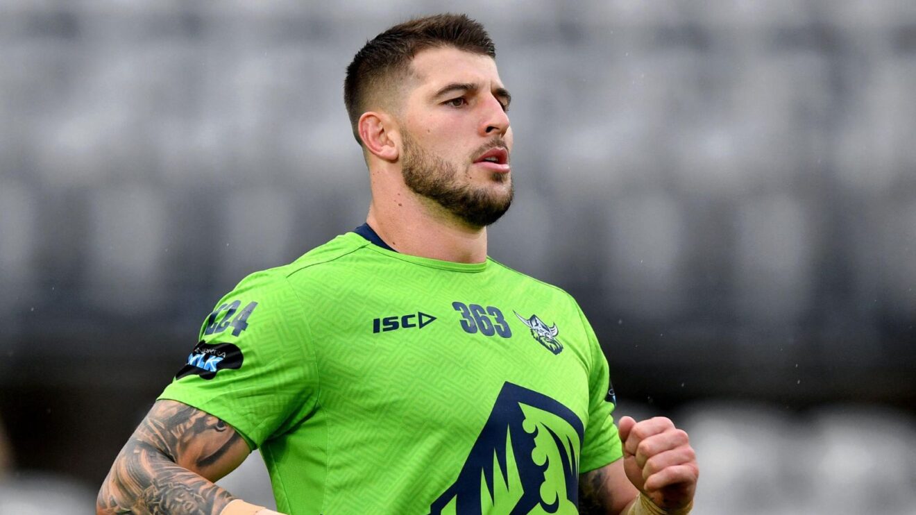 Curtis Scott during his spell with Canberra in 2021