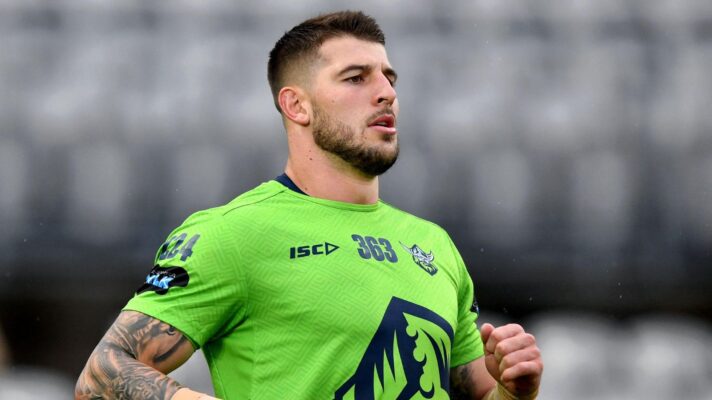 Curtis Scott during his spell with Canberra in 2021