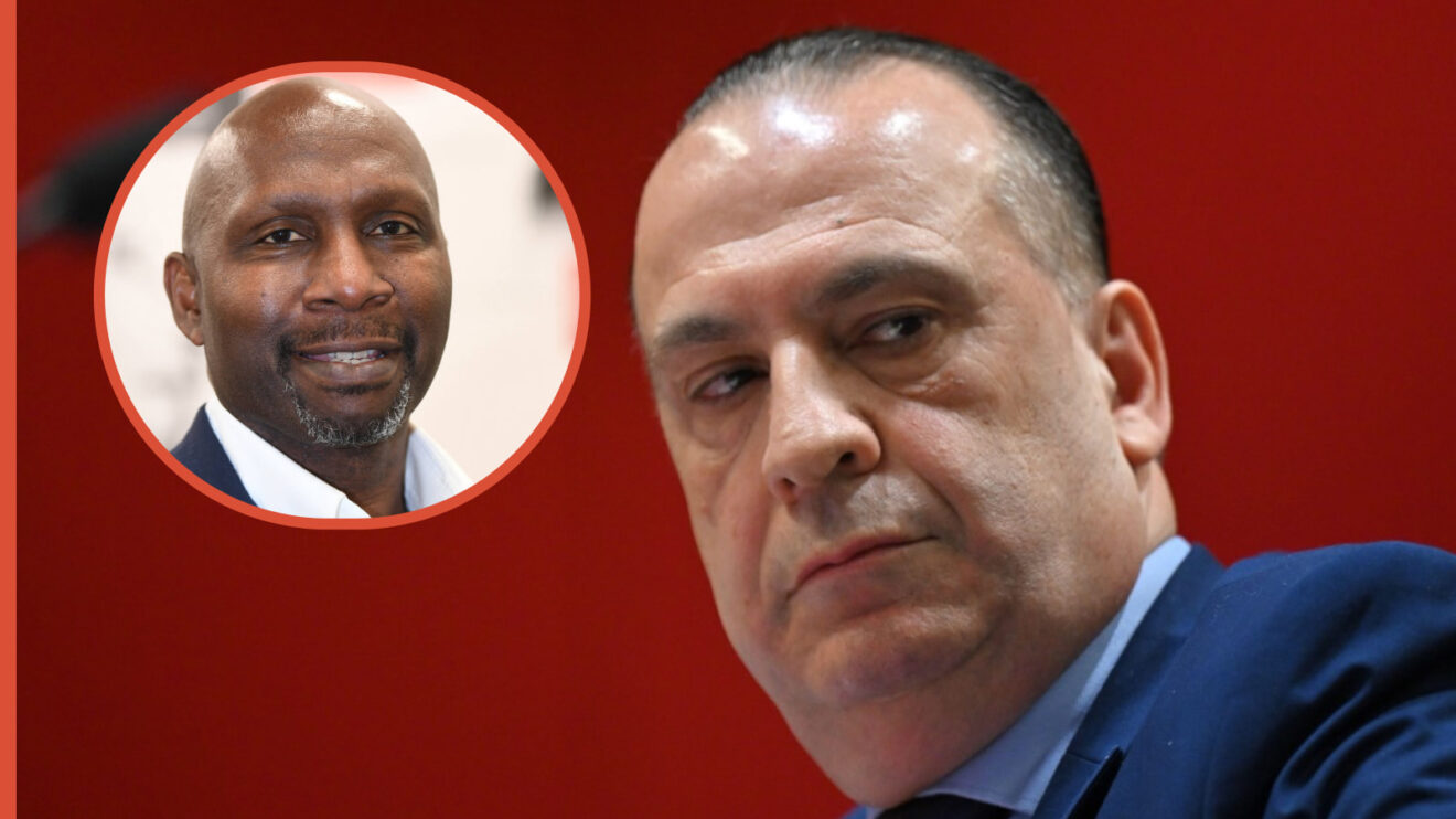 Abi Ekoku and Peter V'landys