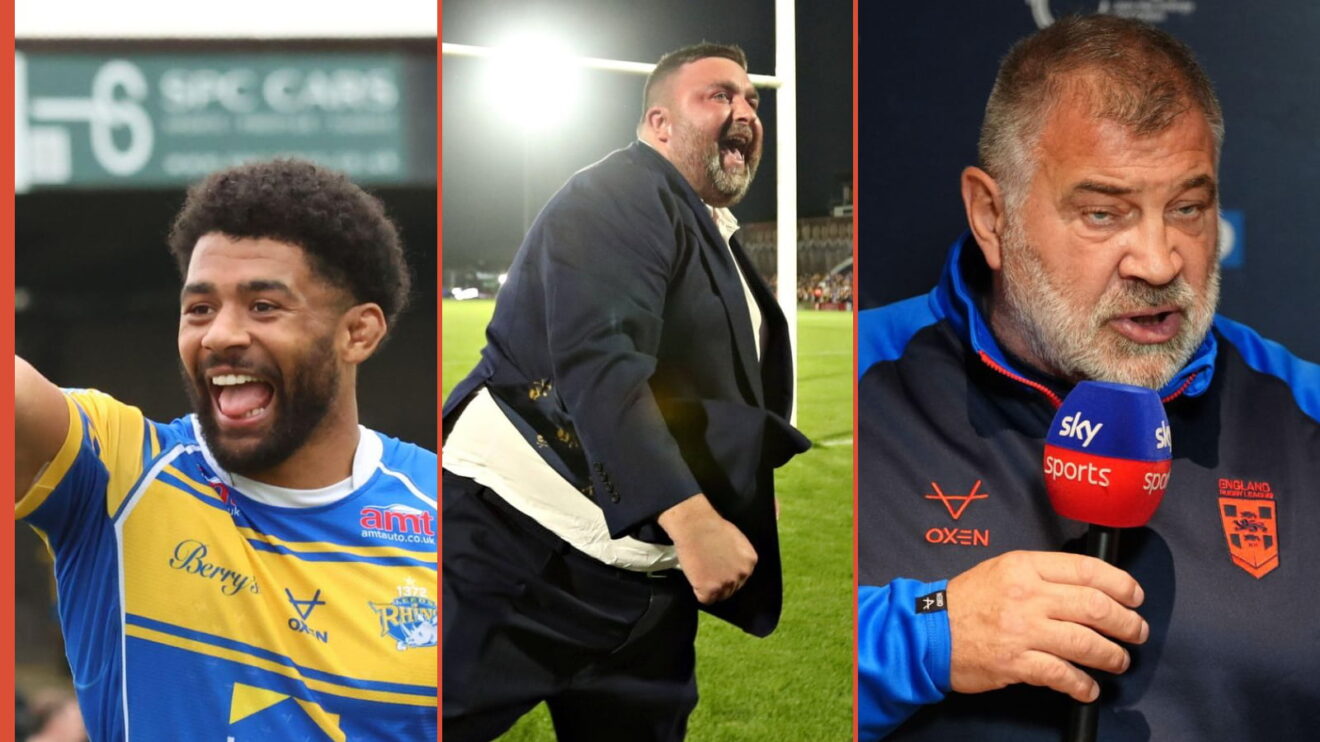 Kallum Watkins and Shaun Wane