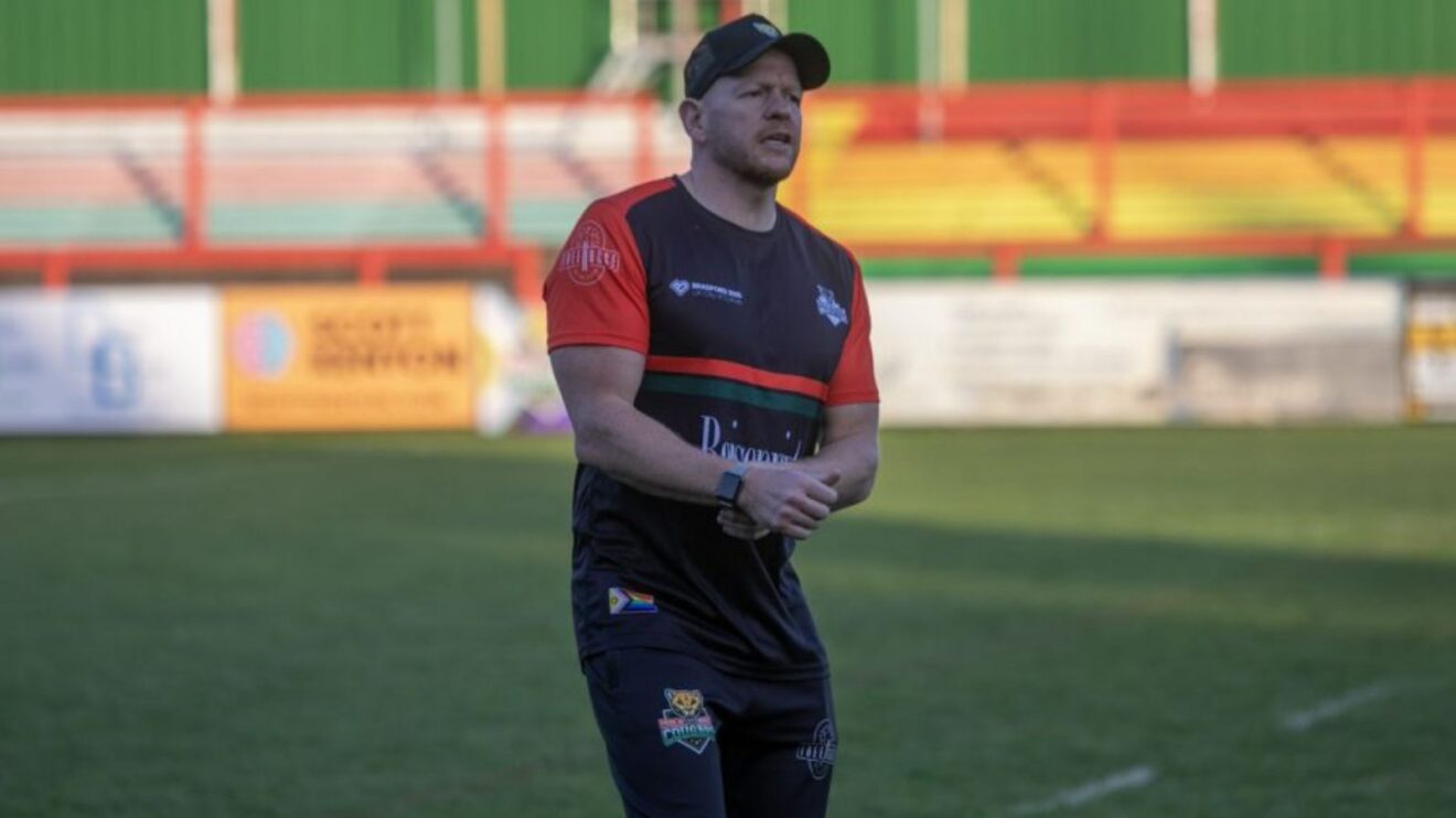 Keighley Cougars' interim head coach Danny Burton