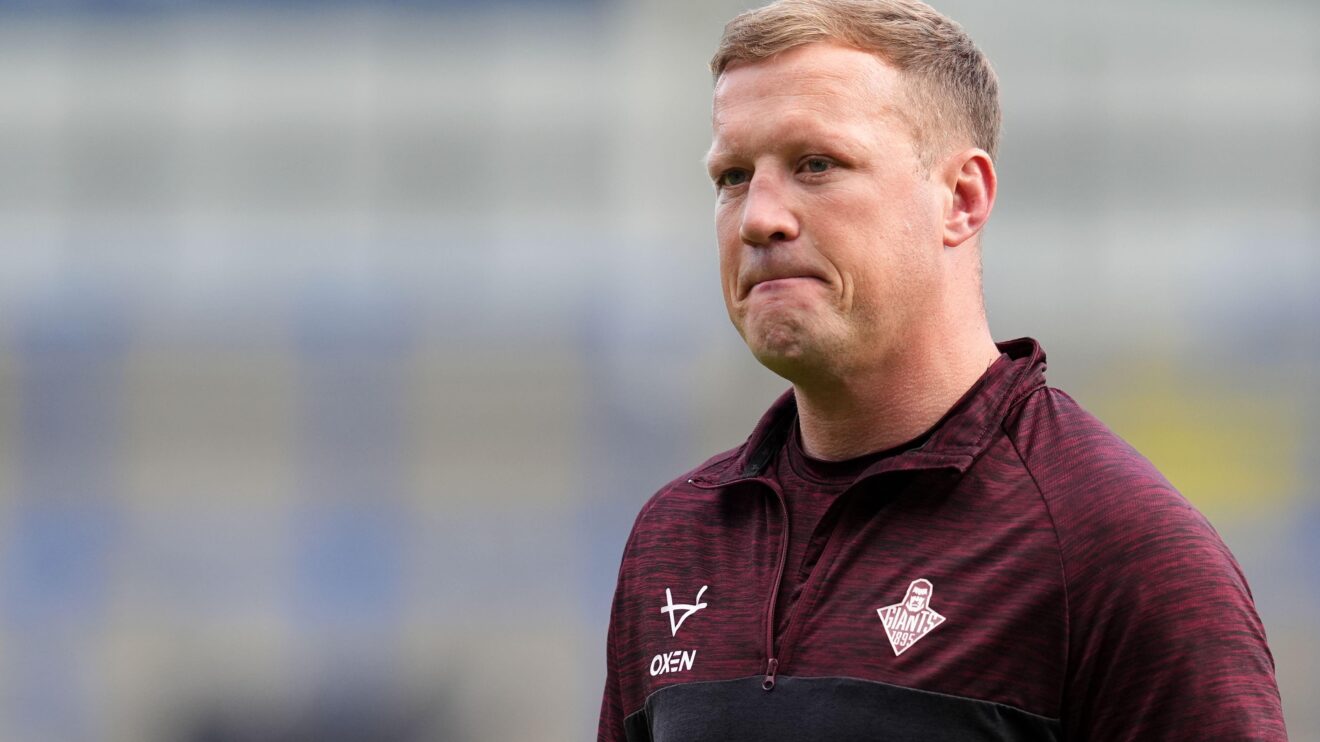 Huddersfield Giants head coach Luke Robinson.