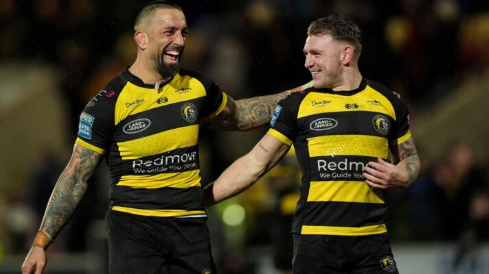 Paul Vaughan and Liam Harris