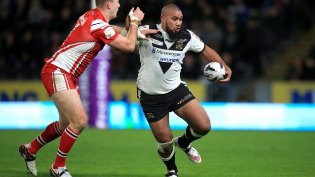 Frank Pritchard in action for Hull FC in 2016