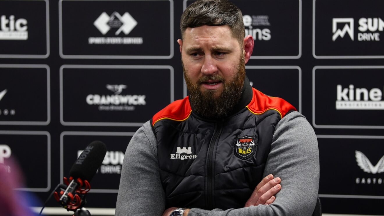 Bradford Bulls head coach Kurt Haggerty