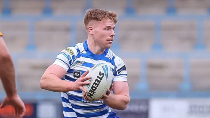 Tom Inman in action for Halifax in 2026.