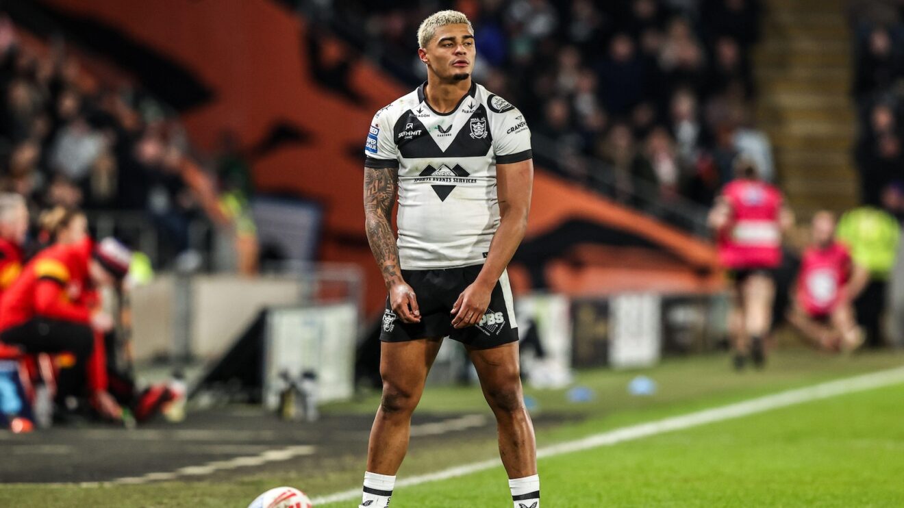 Will Pryce in action for Hull FC in 2026