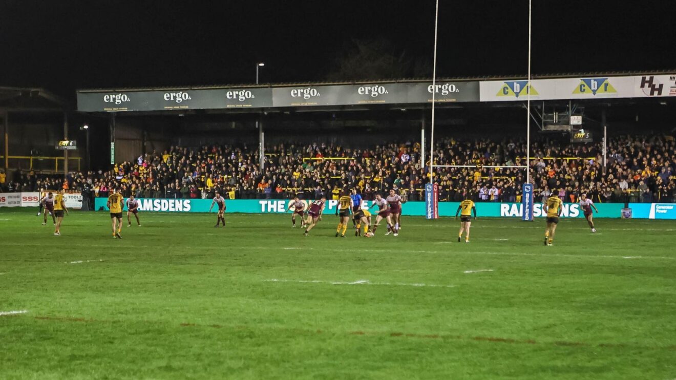 A general view of The Jungle taken during Castleford Tigers' win against Huddersfield Giants in Round 3 of the 2026 Super League season