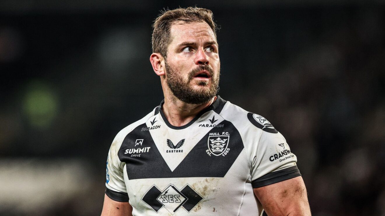 Aidan Sezer in action for Hull FC in 2026