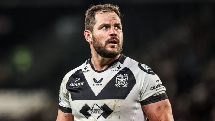 Aidan Sezer in action for Hull FC in 2026