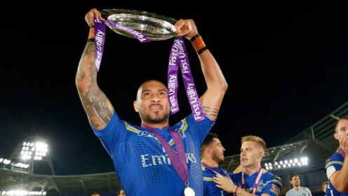 Son of Warrington cult hero pens contract with Wolves aiming to follow in father’s footsteps