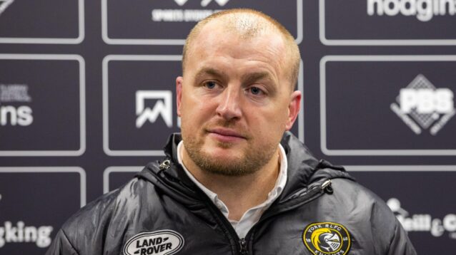 York Knights head coach Mark Applegarth