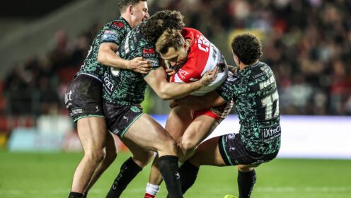 St Helens new recruit suffers horror injury in Bradford Bulls victory