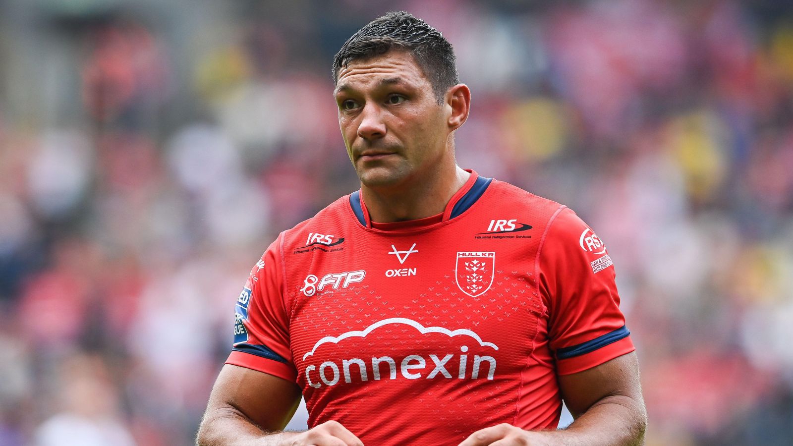 Ryan Hall in action for Hull KR in 2022