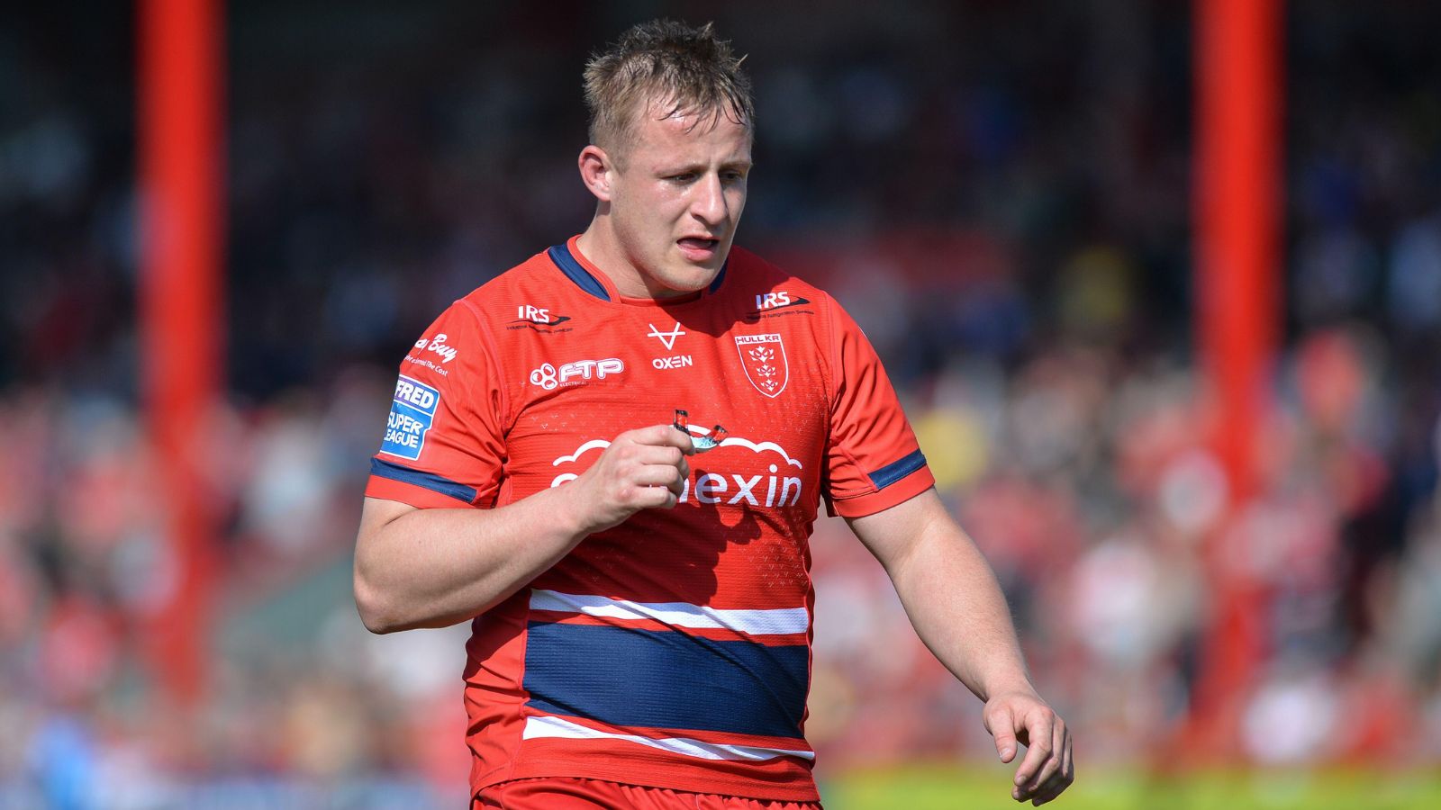 Greg Richards in action for Hull KR in 2022
