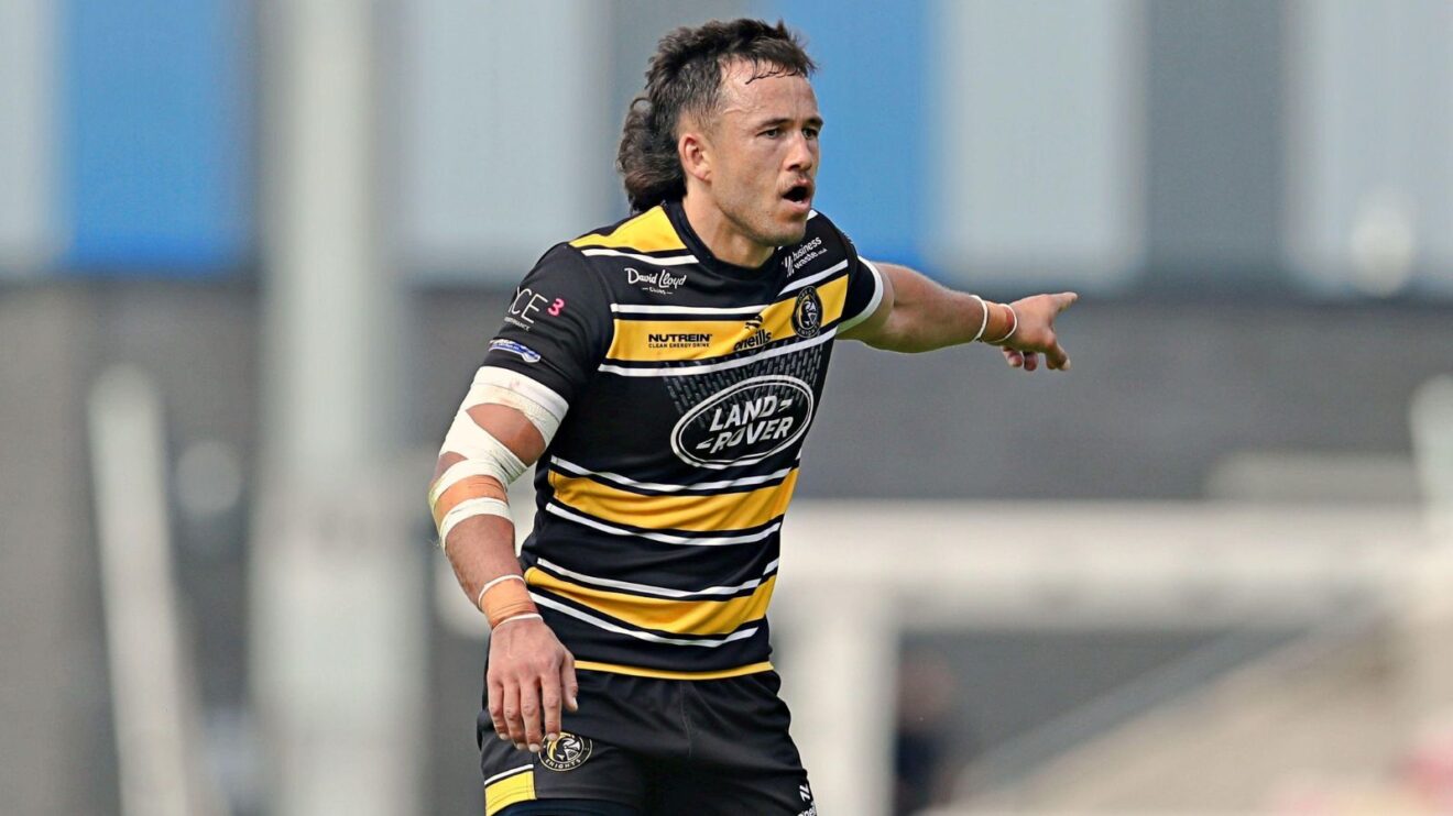 Sam Cook in action for York in 2025