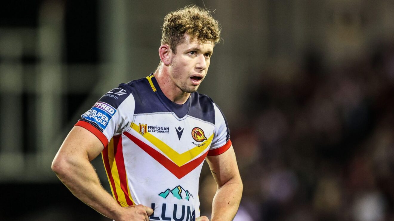 Matthieu Laguerre in action for Catalans Dragons in 2026