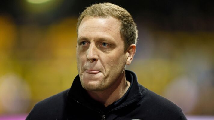 Ryan Carr following a Super League match in 2026