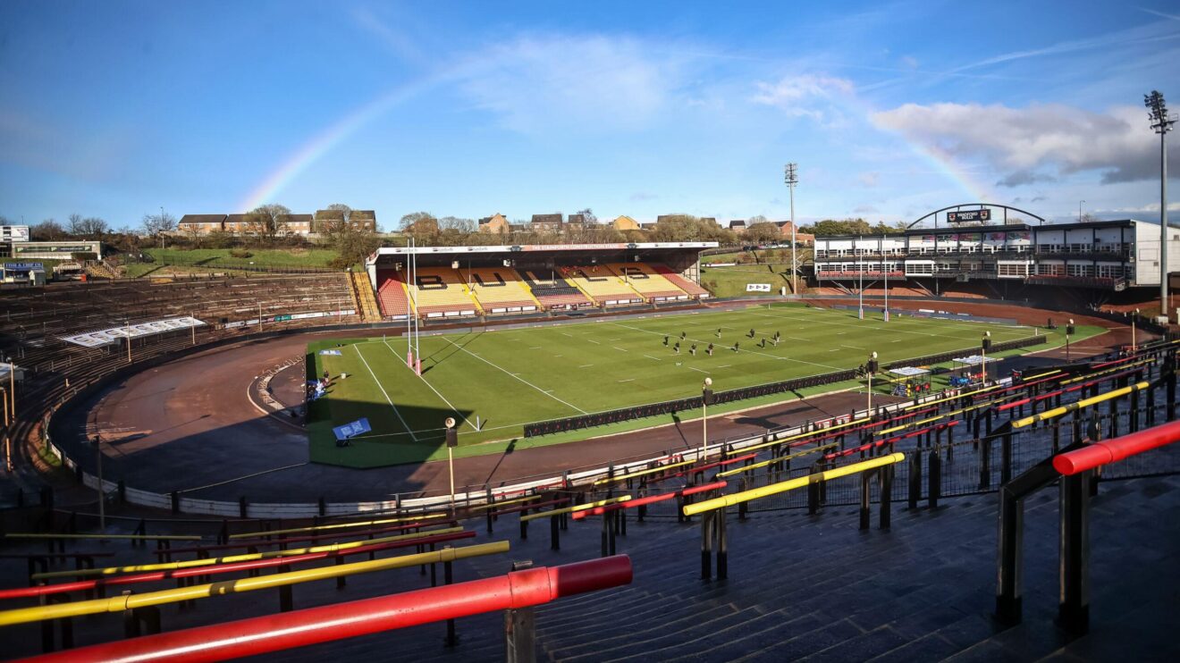 Odsal Stadium, home of Bradford Bulls.