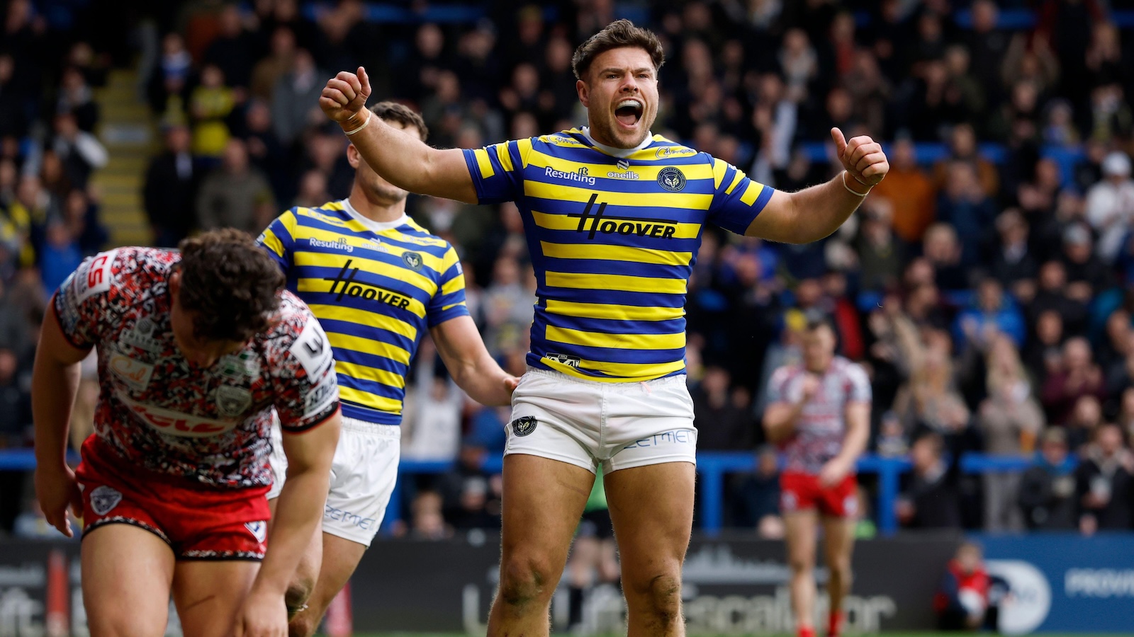 Joseph Johnson Rugby Warrington Wolves ratings: 'unplayable' duo score 9/10 in Leigh win