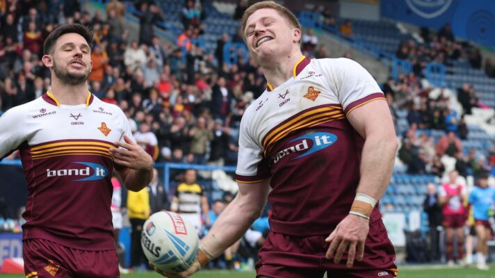 Zac Woolford scored for Huddersfield Giants as they defeated York Knights.