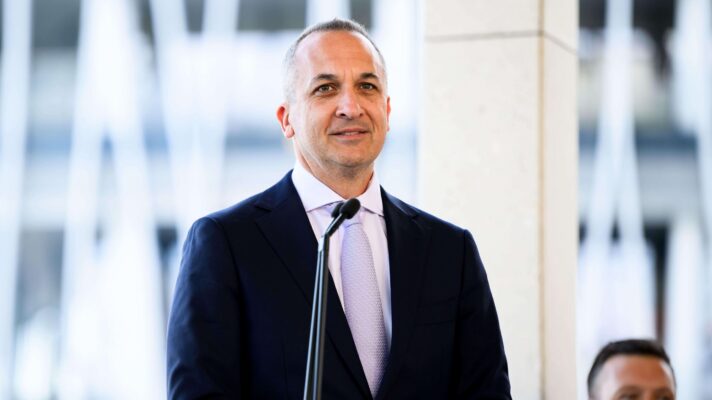 The NRL CEO Andrew Abdo.