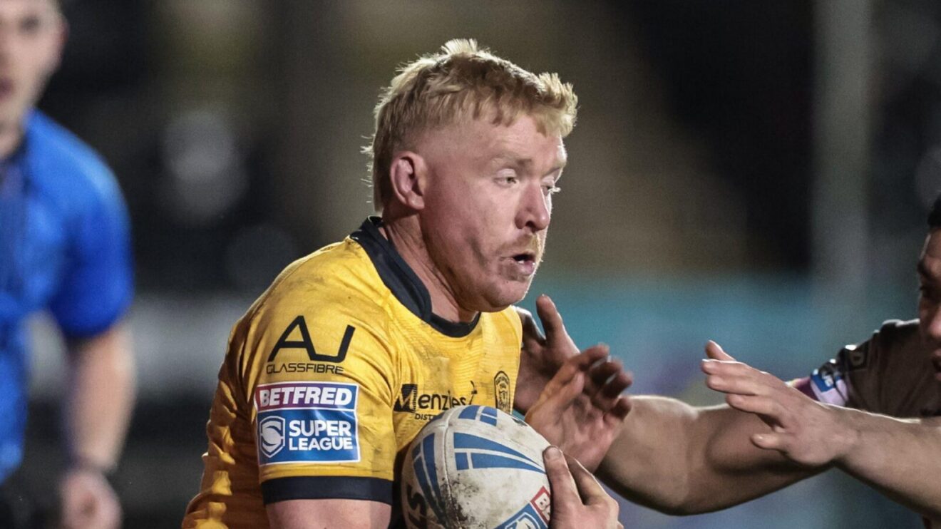 Zac Cini in action for Castleford Tigers in 2026.