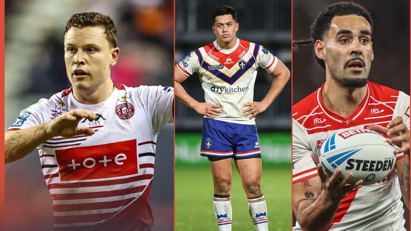 Jai Field, Isaiah Vagana and Tyrone May