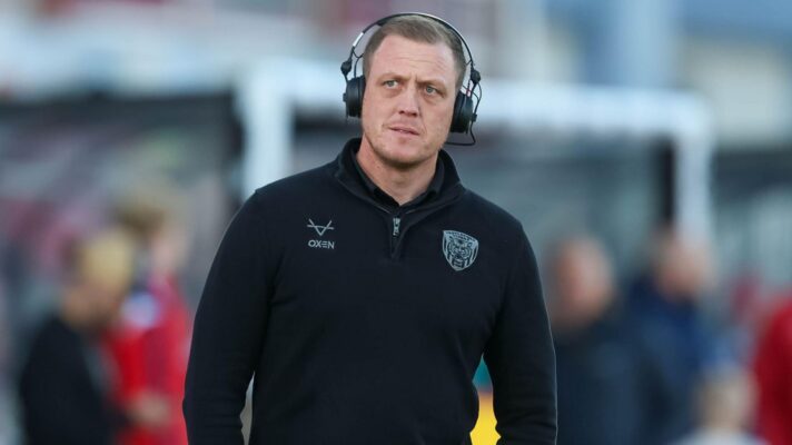 Castleford Tigers head coach Ryan Carr pictured ahead of a game in 2026