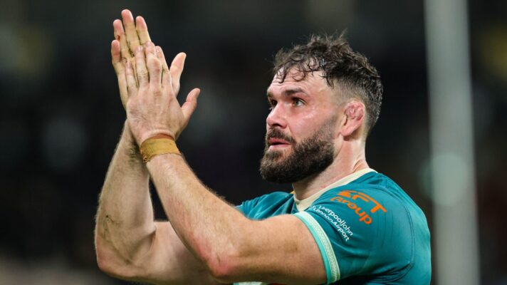 Alex Walmsley in action for St Helens in 2026.