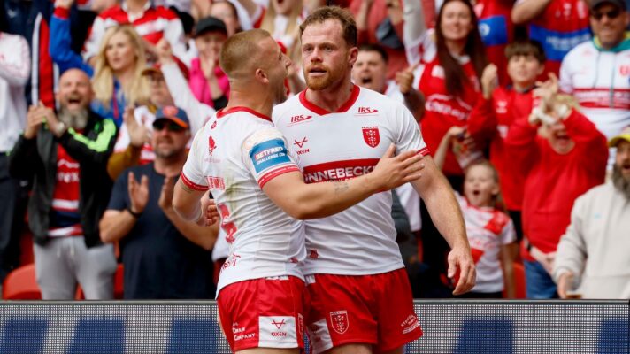 Mikey Lewis and Joe Burgess