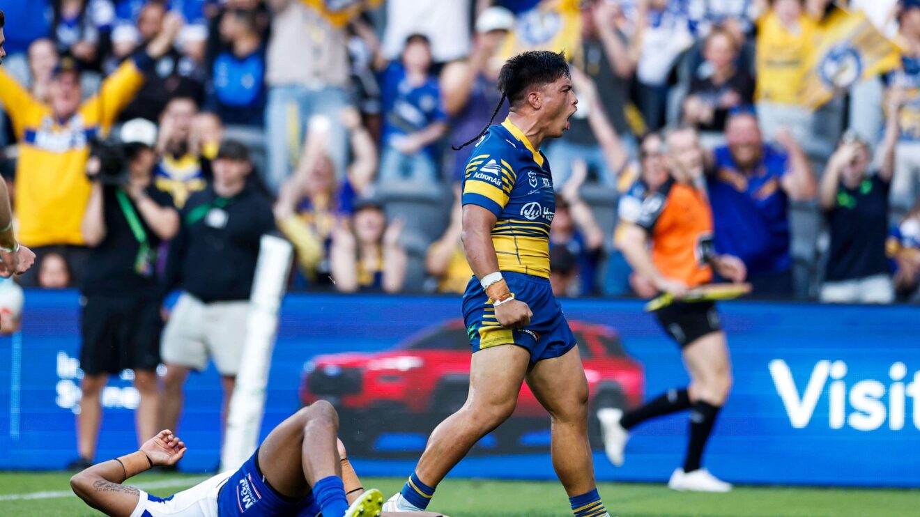 Parramatta Eels halfback Ronald Volkman.