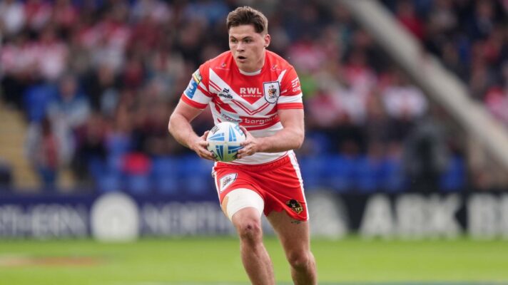 Jack Welsby in action for St Helens in 2026