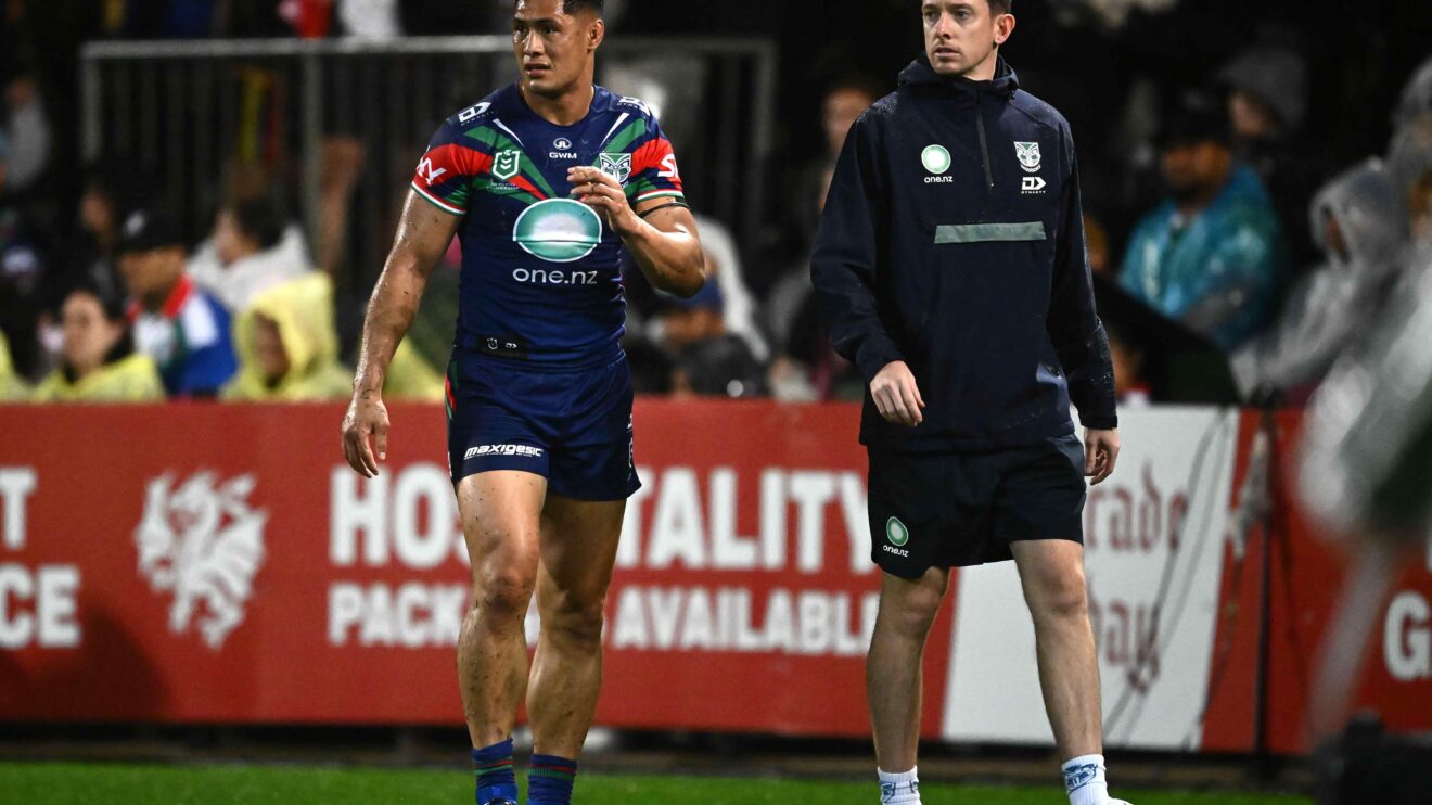 Roger Tuivasa-Sheck limped off in New Zealand Warriors' win over St George.
