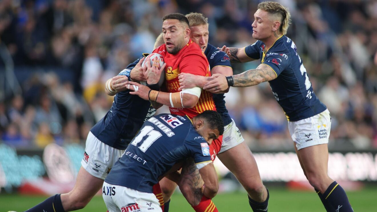 Romain Navarrete of Catalans Dragons