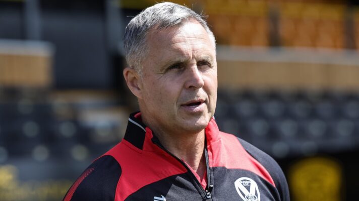 St Helens head coach Paul Rowley