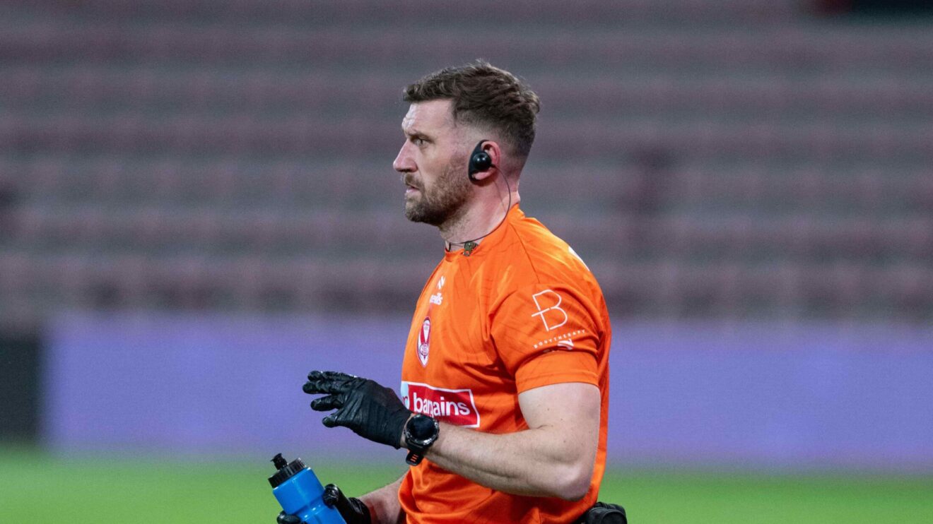 St Helens head physio Nathan Mill.