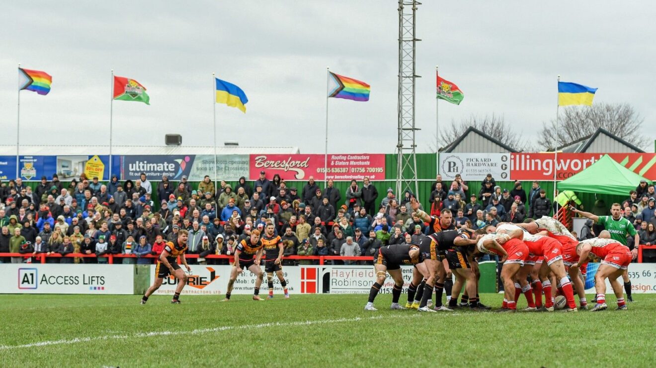 Cougar Park, the home of Keighley Cougars
