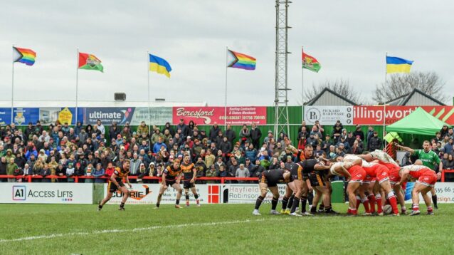 Cougar Park, the home of Keighley Cougars