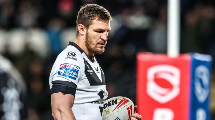 Jed Cartwright in action for Hull FC in 2026