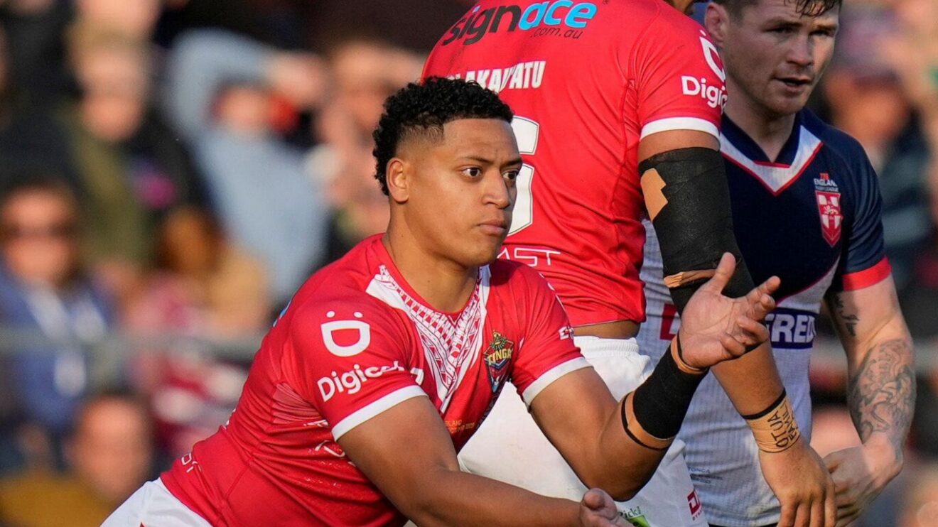 Tonga international Dion Teaupa.