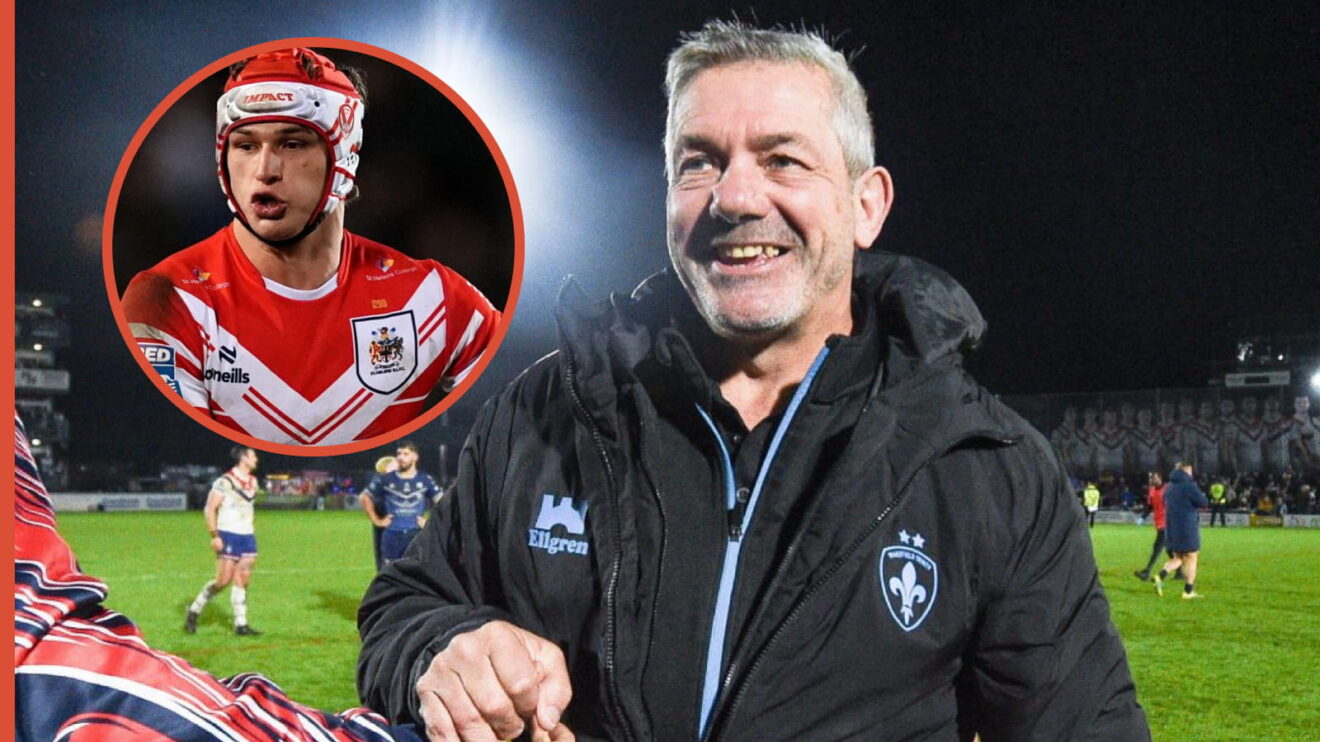 Daryl Powell and Harry Robertson